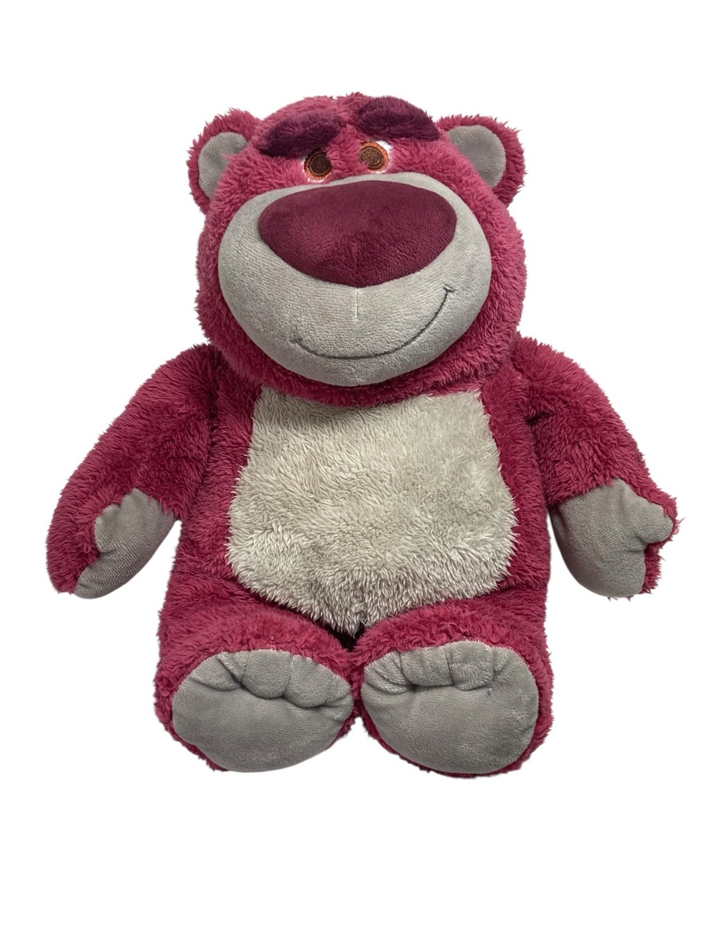 Disney Lotso 16" STRAWBERRY SCENTED Stuffed Plush Huggin Bear Toy Story 3